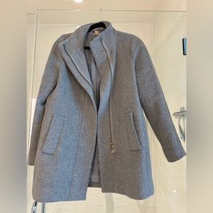 Jcrew Grey Peacoat